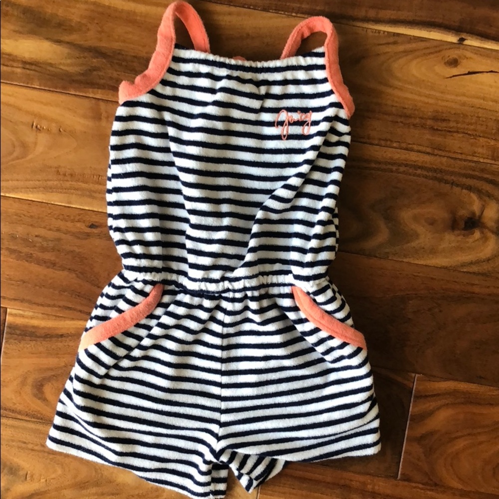 Juicy couture terry cloth romper
